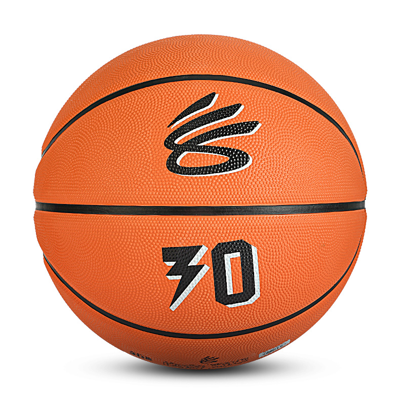 Under Armour Rubber Basketball Orange Size 7 Ball Street Training Unisex