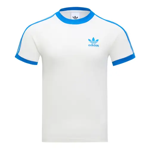 Adidas Originals CALI T Shirt Unisex Jade White/Bird Feather Blue