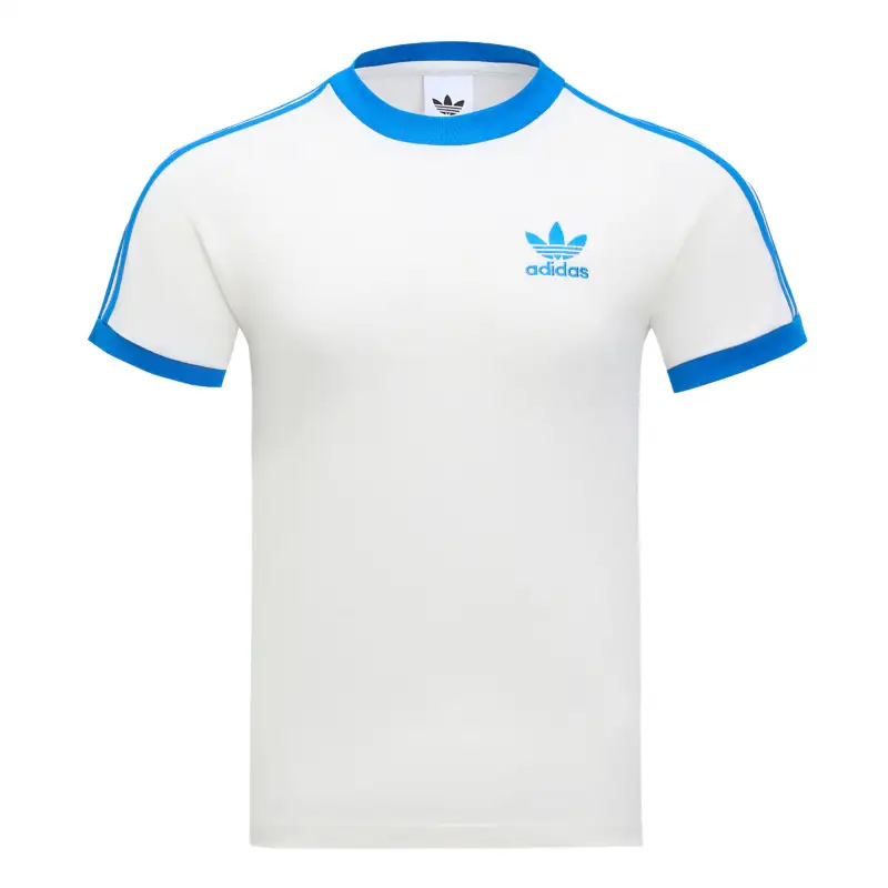 Adidas Originals CALI T Shirt Unisex Jade White/Bird Feather Blue