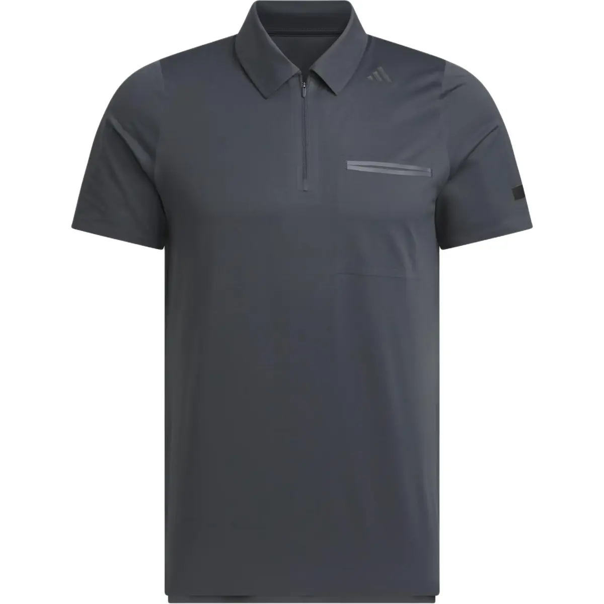 Adidas SS25 Polo Shirt Men's Dark Heather Gray