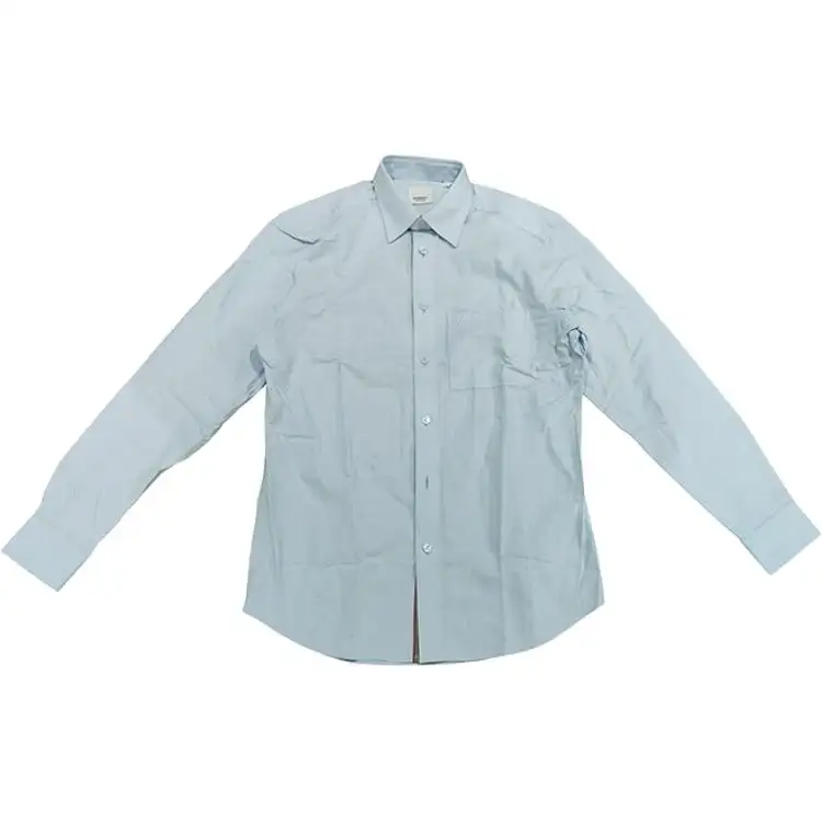 Burberry Shirt Men's Light Blue
