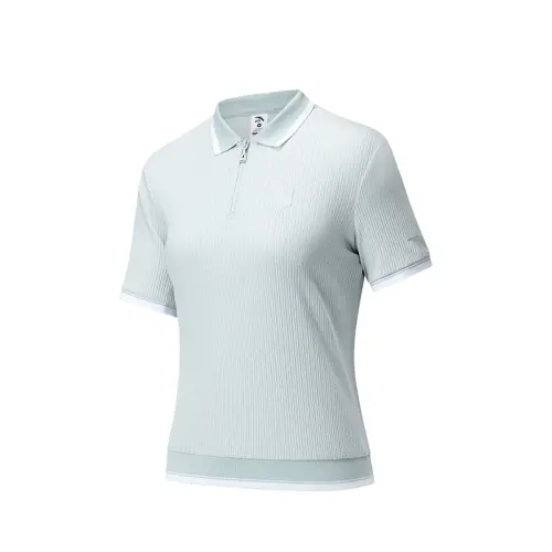 Anta Life Collection Polo Shirt Women's Refreshing Blue