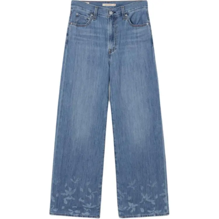 Levi's Jeans Women's Blue Moderate Wide Leg Pants