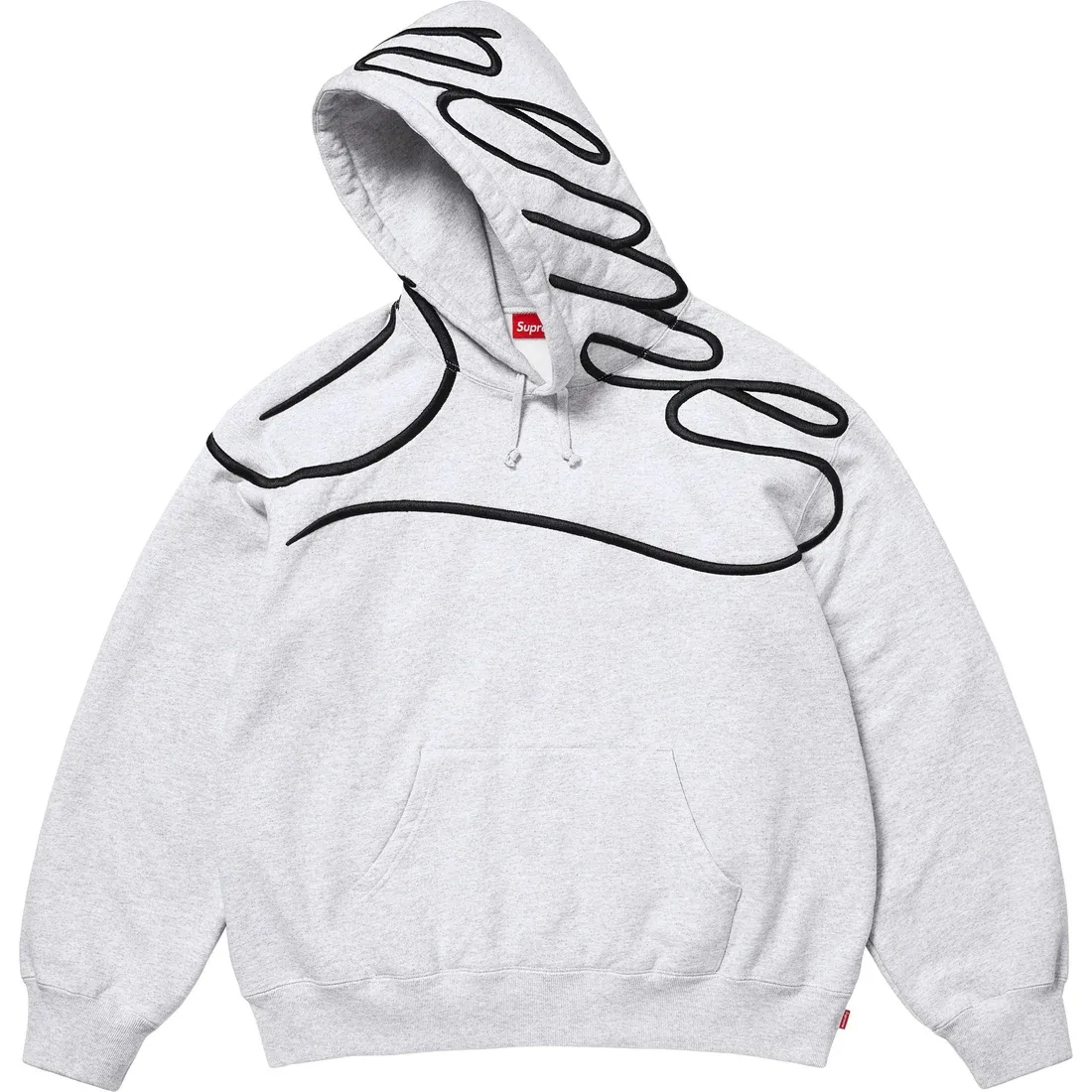 Supreme Shoulder Script Hooded Sweatshirt