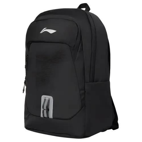Li Ning Polyester Backpack Unisex Black