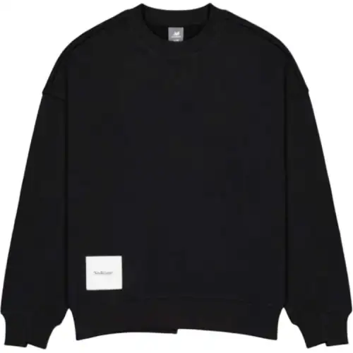New Balance NB Grey Sweatshirt Men's Black