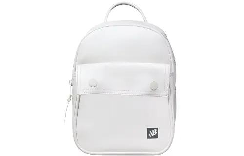 New Balance Artificial Leather Backpack Mini Women's White