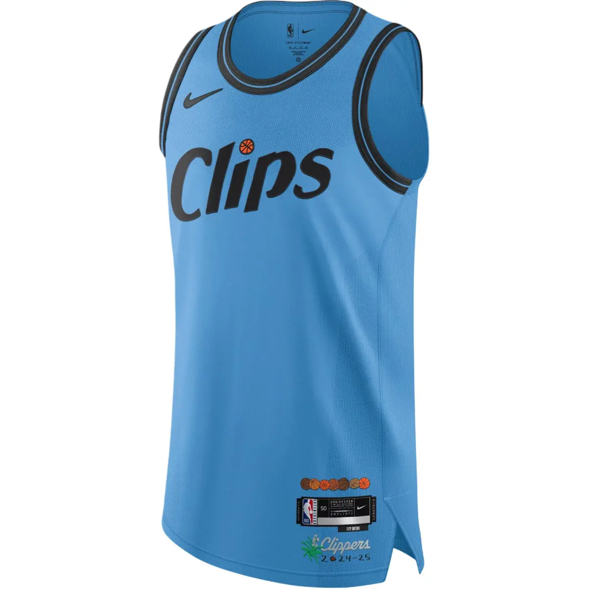 Nike Basketball Jersey Unisex Pacific Blue