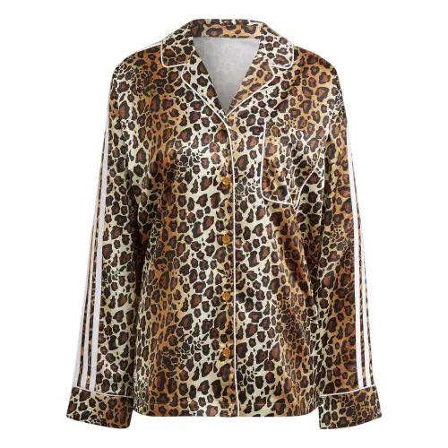 Adidas Originals Satin Shirt Women's Multicolor/Wheat Brown