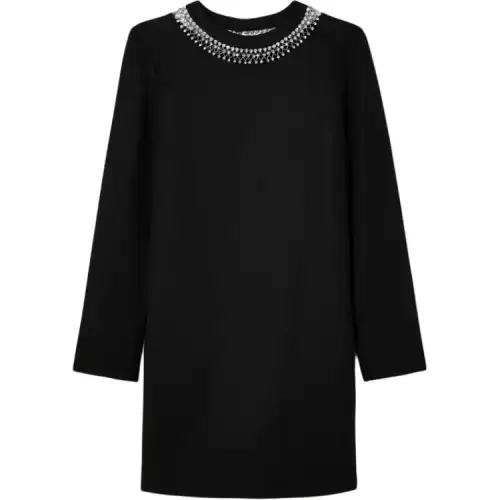 GUCCI Long Sleeved Dress Women's Black