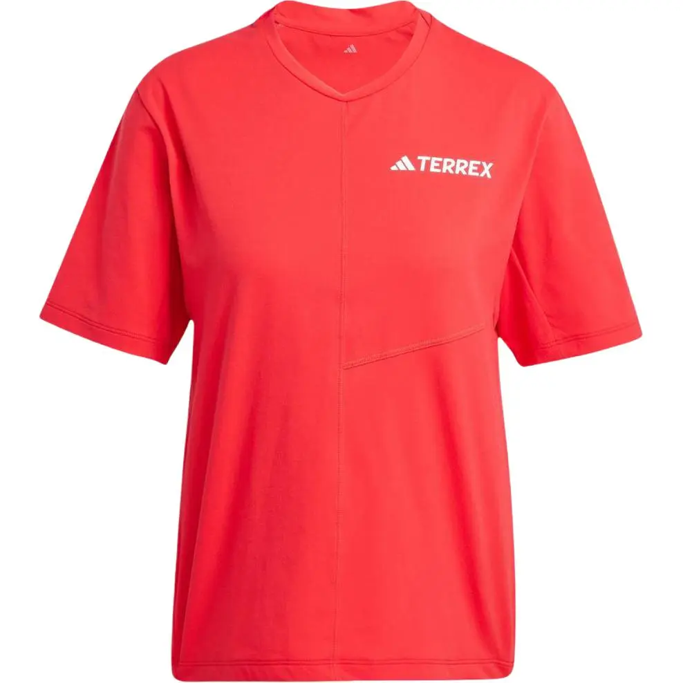 Adidas Women's Terrex Multi Climacool T Shirt Pure Ruby