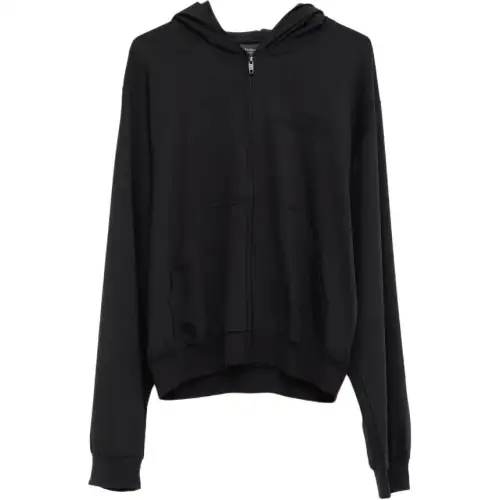 Balenciaga logo-embroidered hoodie