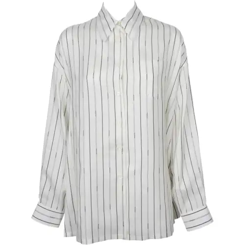 【Previous Season】striped long-sleeve shirt