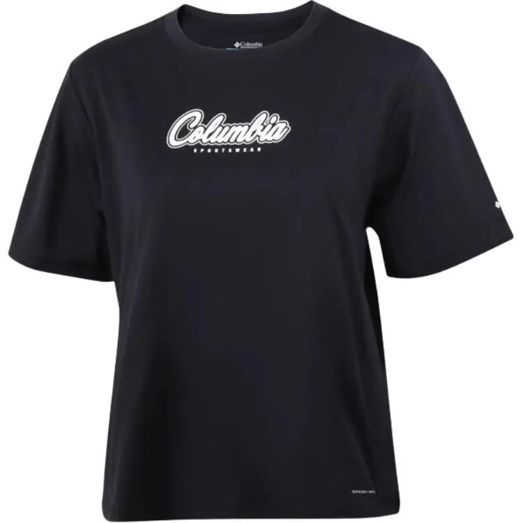 Columbia T-Shirts Women's Crew Neck Moderate Straight Fit