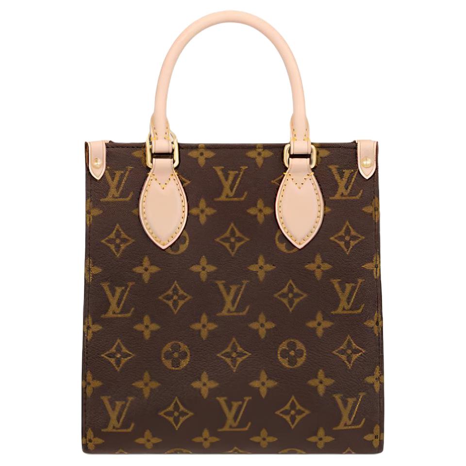 Сумка Louis Vuitton Sac Plat BB (коричневая) — фото 2