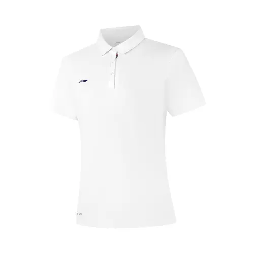 Li Ning Polo Shirt Women's Standard White