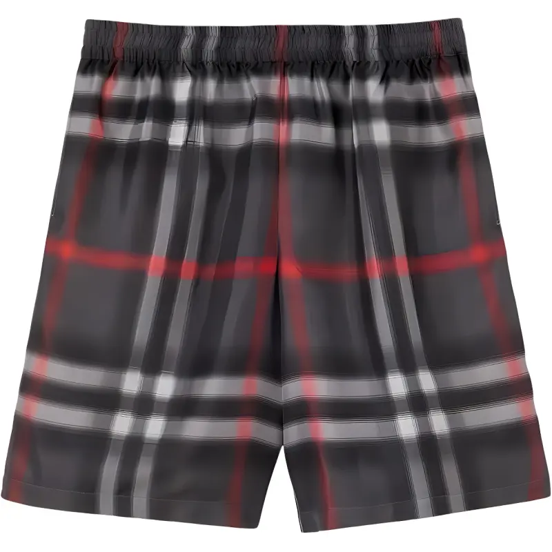 Burberry X Pop Trading Company FW22 Casual Shorts Men's Gray