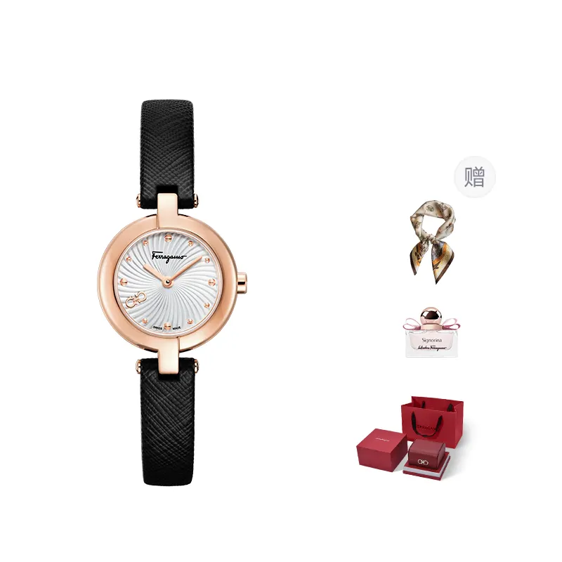 Quartz watch strap, white dial, women's watch, one bead bracelet, high quality gift box, quartz mechanism, 26mm, light luxury style, for beloved