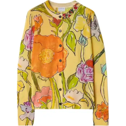 Burberry FW25 Sweater Women's Yellow