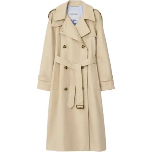 Burberry Pre Owned 00s Check Trench Coat