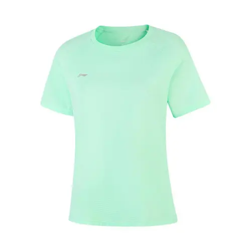 Li Ning T Shirt Women's Sky Green