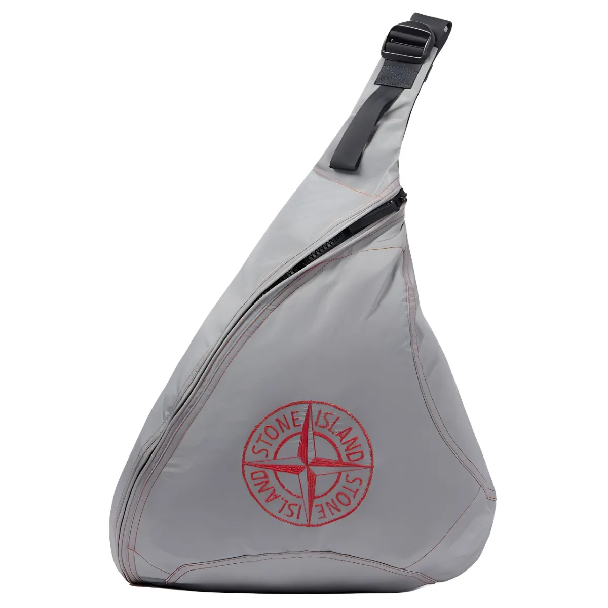 STONE ISLAND Nylon Shoulder Bag Men's Gray