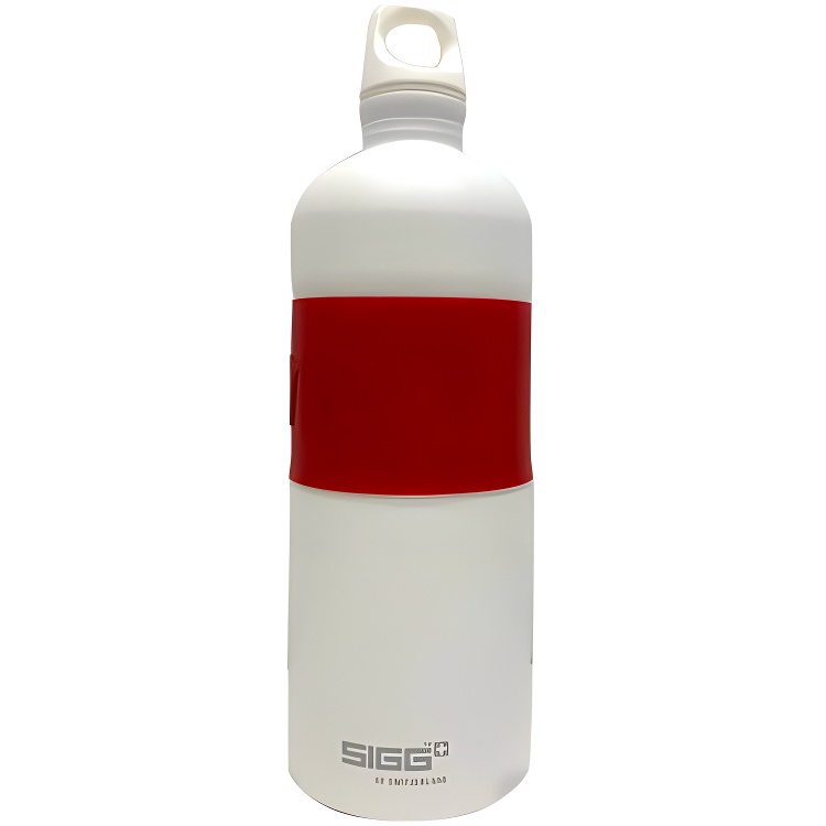 Спортивная бутылка Supreme Water Bottle (красно-белая)