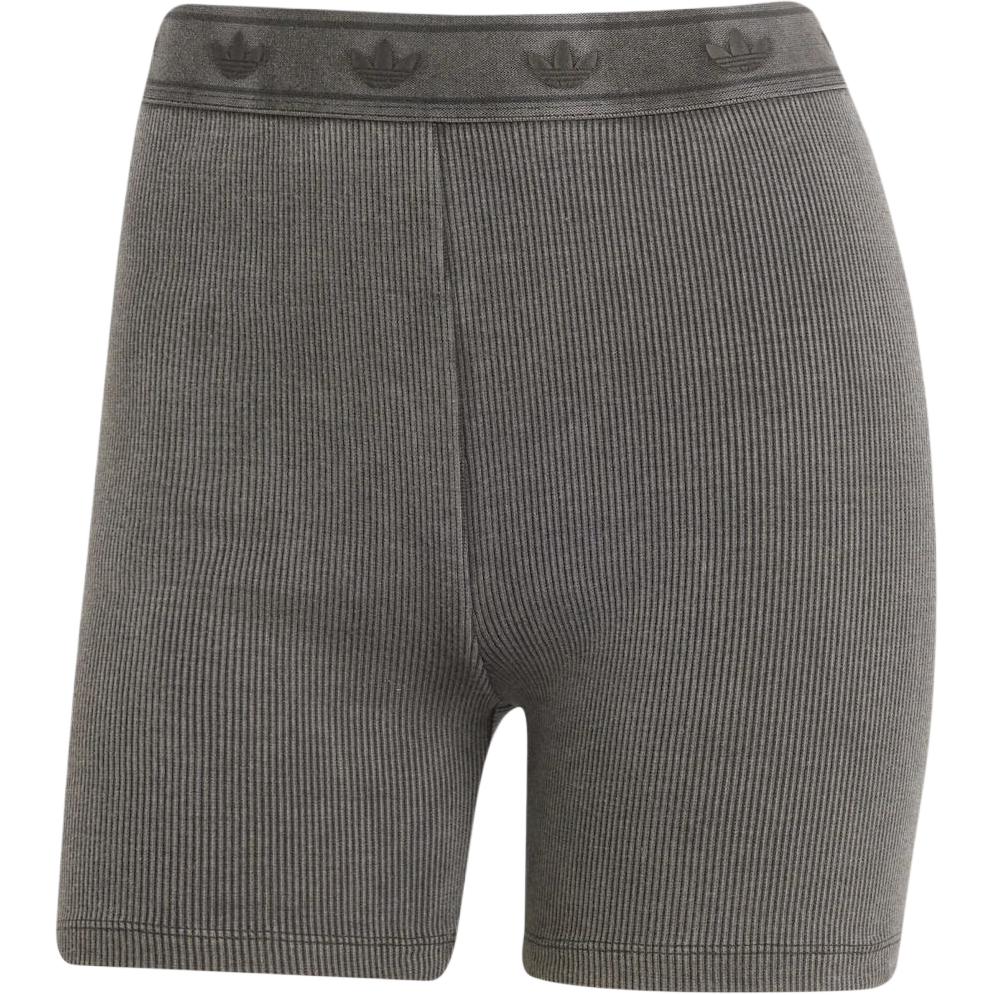 Женские шорты adidas originals Ribbed Shorts (черные)