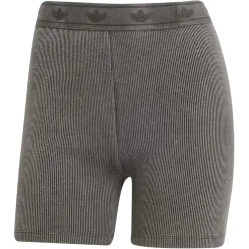 Adidas Originals ribbed logo shorts