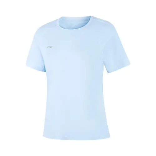 Li Ning T Shirt Women's Clear Sky Blue