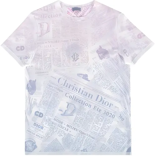 DIOR Newspaper T Shirt