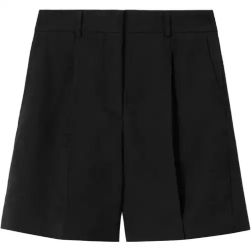Burberry Casual Shorts Women's Black Moderate
