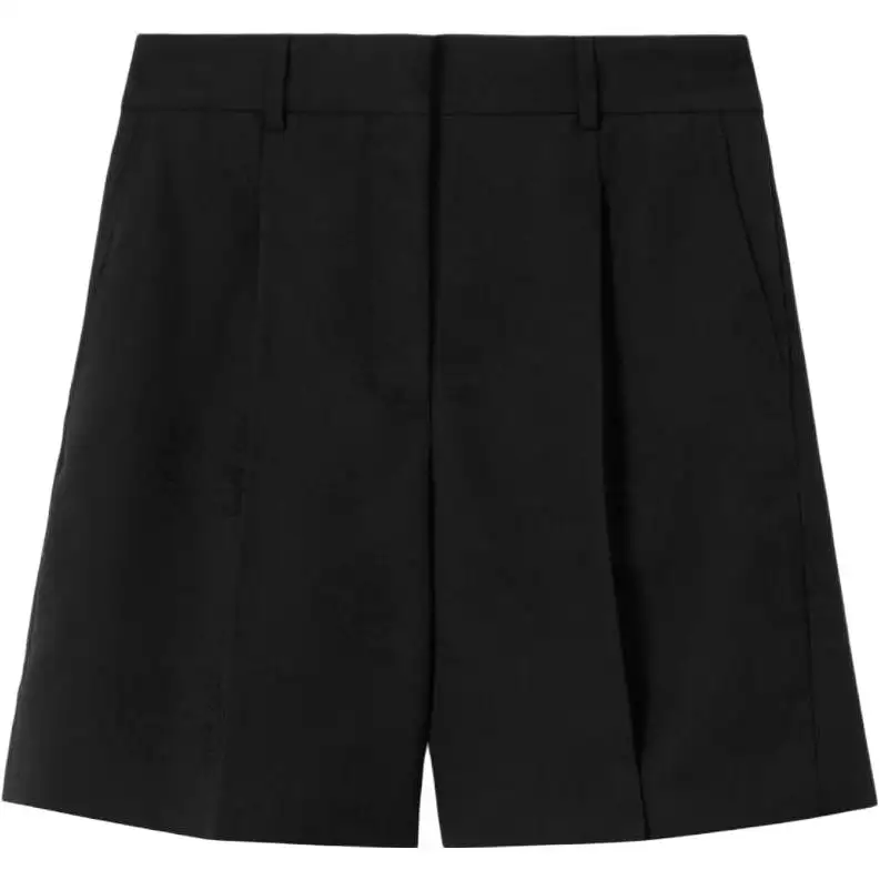 Burberry Casual Shorts Women's Black Moderate