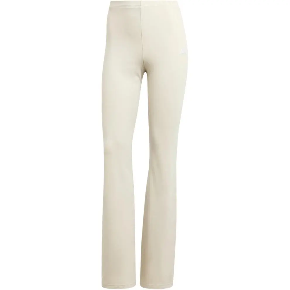 Adidas Women's Essentials Small Logo Flared Leggings Wonder Alumina/White