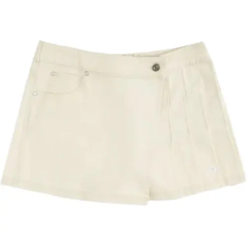 Converse Denim Shorts Women's White