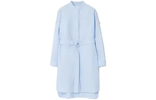 【Previous Season】belted cotton shirt dress