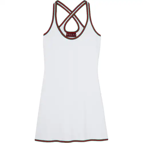 GUCCI Dress With Web Trim