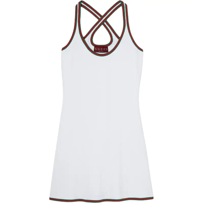 GUCCI Dress With Web Trim