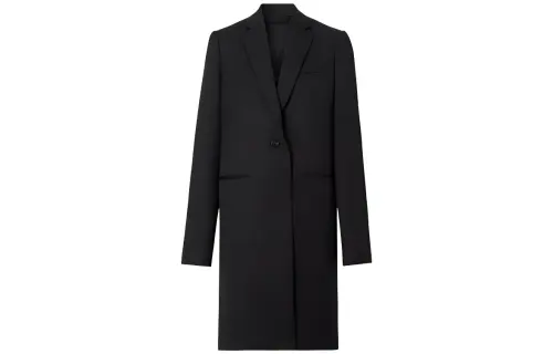 Burberry Trench Coats Women's Black Suit Collar Moderate Other