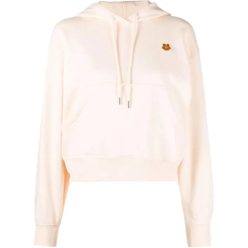 KENZO Sweatshirts Women's Brown Hooded Moderate Regular