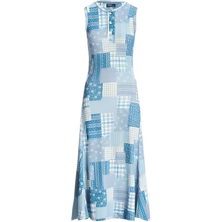 Polo Ralph Lauren SS24 Sleeveless Dress Women's Multicolor