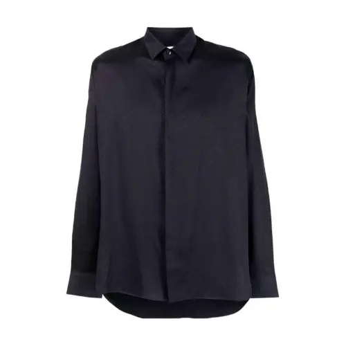 Saint Laurent silk-wool shirt