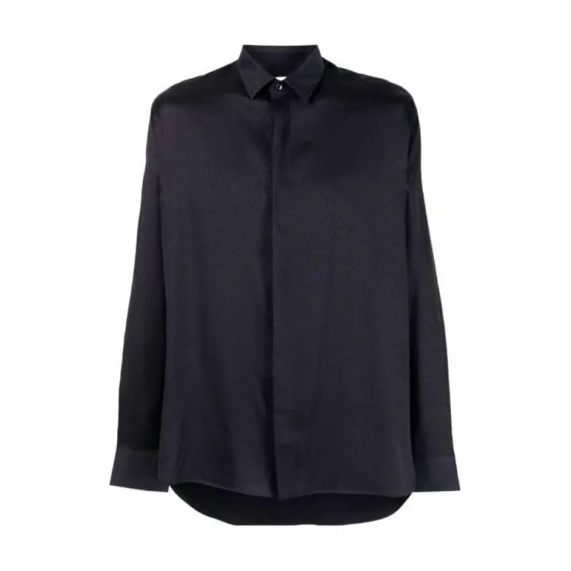 Saint Laurent silk-wool shirt
