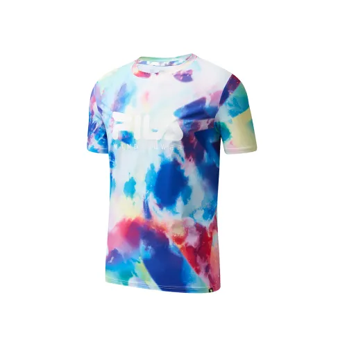 FILA Athletics T Shirt Men's Pattern Color