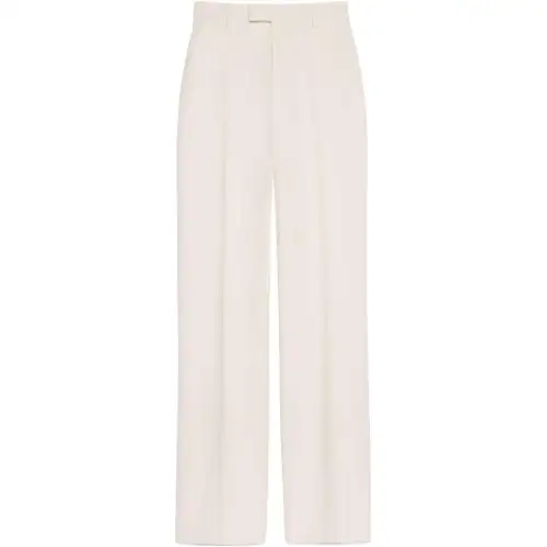 GUCCI SS24 Casual Pants Women's Ecru