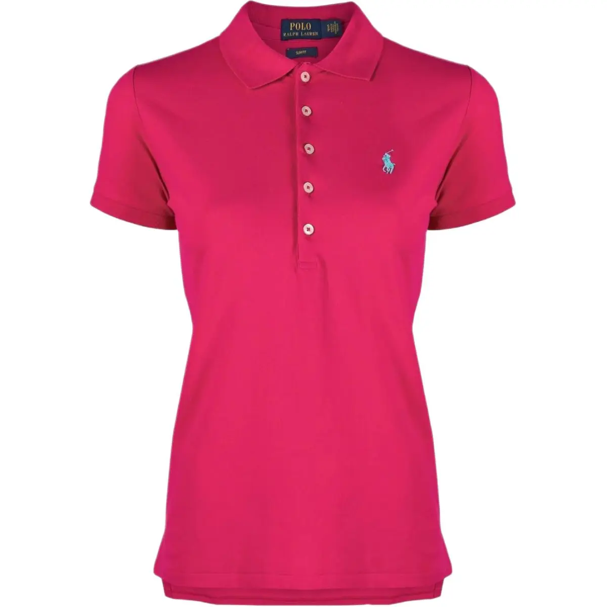 Polo Ralph Lauren SS23 Polo Shirt Slim Fit Women's Rose Red