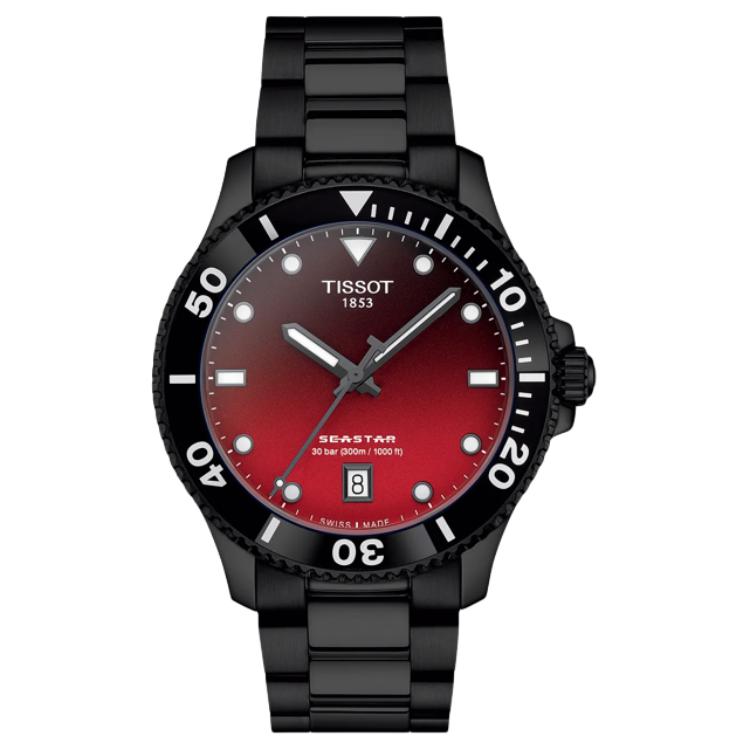 Часы TISSOT Seastar Red (красные)