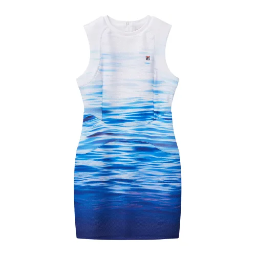 FILA Sleeveless Dress Women's Standard White