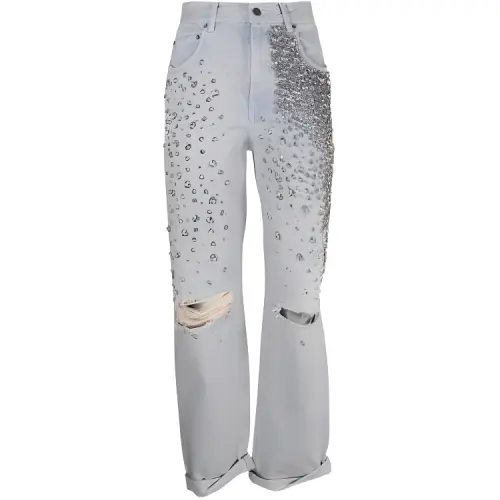 Golden Goose Deluxe Brand Distressed Embellished Jeans