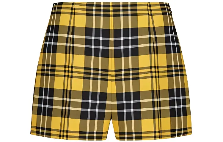 DIOR Quarterly New Products Casual Shorts Women's Yellow Moderate